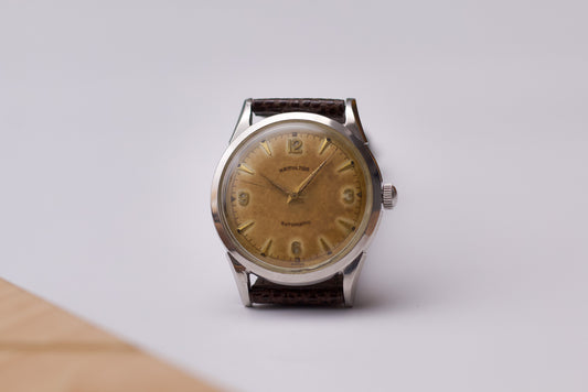 [Serviced] 1960s Hamilton Automatic 'Crème Brûlée' Men's Wrist-Watch