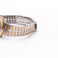 1985 Seiko SQ 100 Textured Gray Dial Two Tone Men's Wrist-Watch W/Box