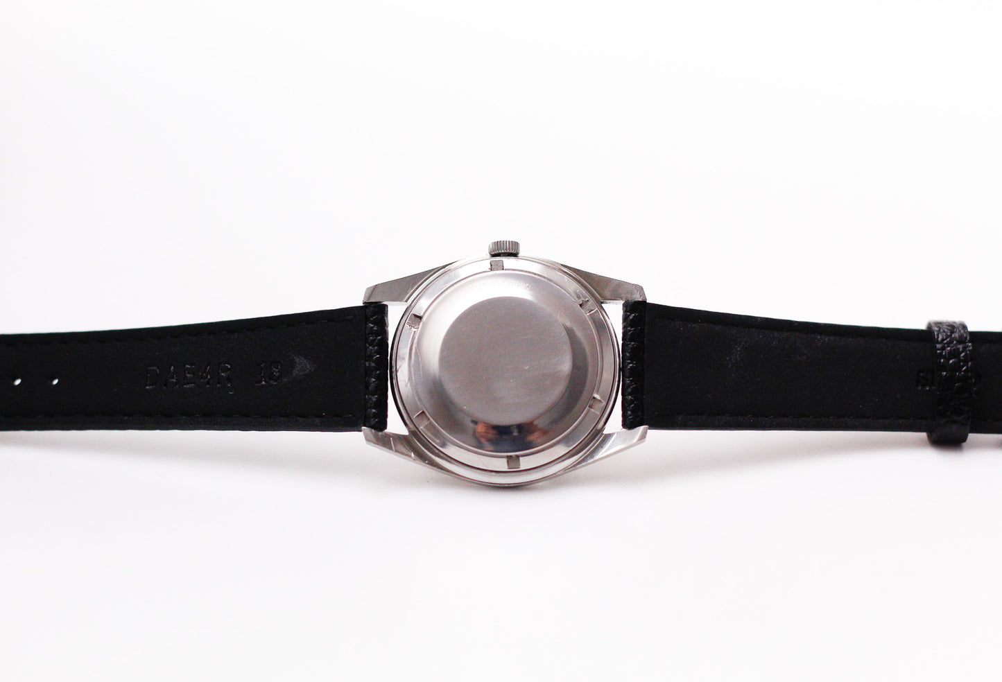 [Serviced] 1960s Wittnauer Automatic Silver Sunburst Dial Men's Wrist-Watch