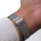 1993 Pulsar Quartz Gray Waffle Dial Two Tone Men's Wrist-Watch
