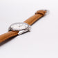1994 Pulsar Quartz Silver Sunburst Dial Men's Wrist-Watch