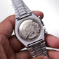 [Serviced] 1976 Seiko Automatic Chronograph Brilliant Gray Sunburst Dial Men's Wrist-Watch