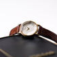 [Near Mint] 1993 Pulsar Quartz Striped Roman Dial Faceted Crystal Ladies' Wrist Watch W/Box & Tag