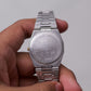 1993 Pulsar Quartz Gray Waffle Dial Two Tone Men's Wrist-Watch