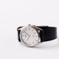 [Near Mint] 1993 Pulsar Quartz Straight Grain Silver Dial Men's Wrist-Watch W/Box