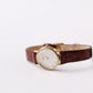 [Near Mint] 1993 Pulsar Quartz Striped Roman Dial Faceted Crystal Ladies' Wrist Watch W/Box & Tag