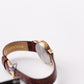 [Near Mint] 1993 Pulsar Quartz Striped Roman Dial Faceted Crystal Ladies' Wrist Watch W/Box & Tag