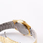 [Near Mint] 1990s Pulsar Quartz Straight Grain Golden Dial Men's Wrist-Watch
