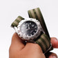 [Near Mint] 2000s Pulsar Quartz Inky Black Dial Men's Wrist-Watch