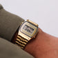 [Near Mint] Seiko Golden Quartz Digital Alarm-Chronograph Men's Wrist-Watch W/Box & Tag