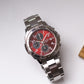 2009 Seiko Chronograph Red Dial Men's Quartz Wrist-Watch