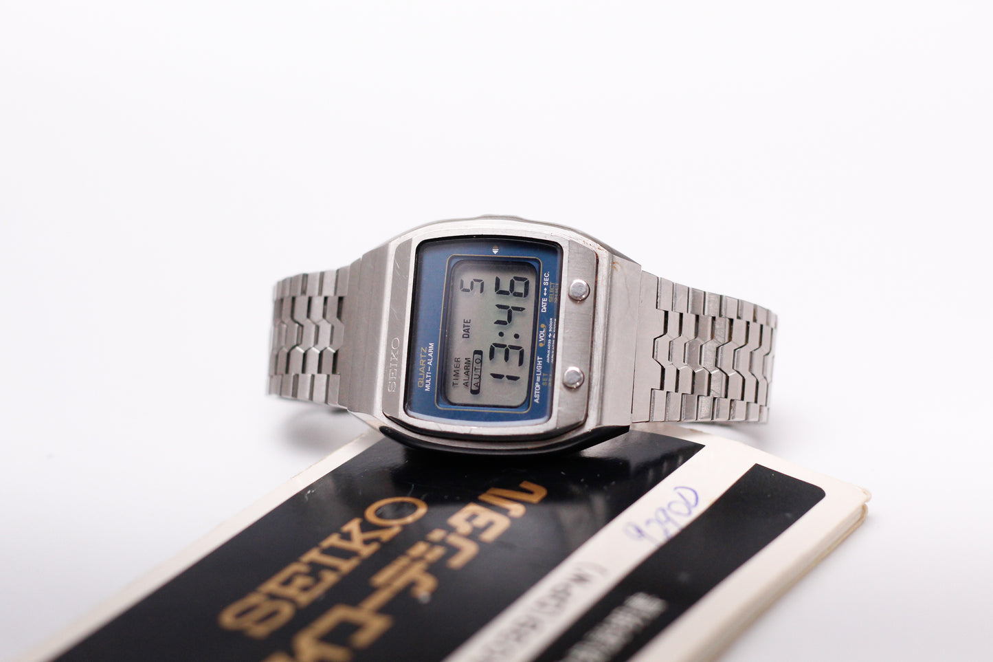 1977 JDM Seiko Quartz Digital Multi-Alarm Men's Wrist-Watch W/Paperwork