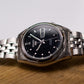 2008 Seiko 5 Midnight Black Dial Ghost Logo Men's Wrist-Watch