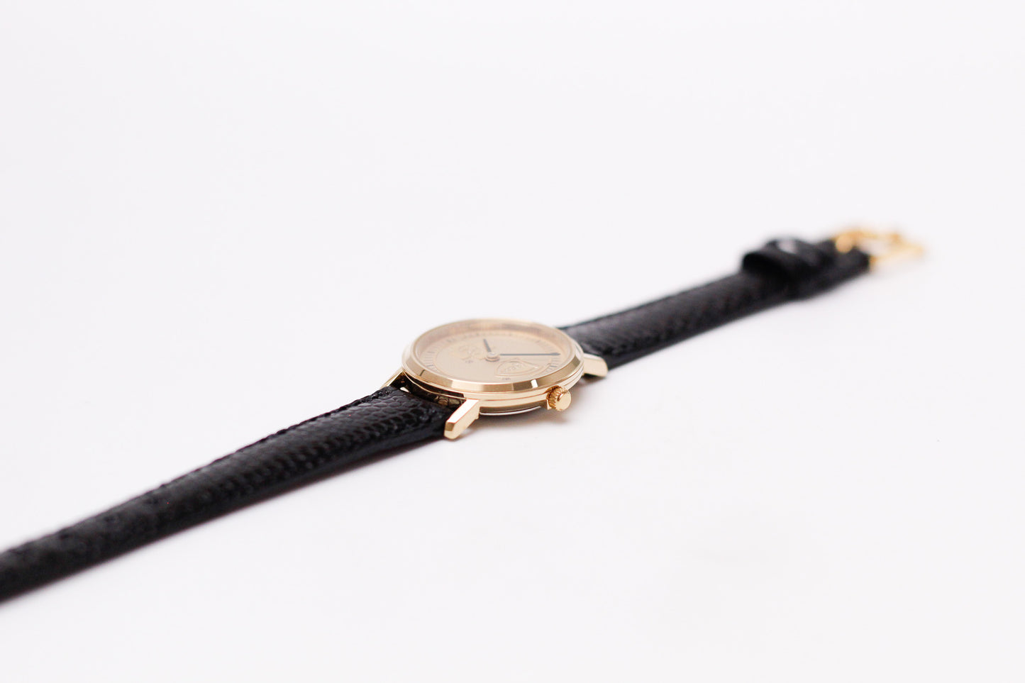 [Mint] 1990s Hamilton Quartz Golden 'Medical Dial' Ladies' Wrist-Watch W/Box & Papers