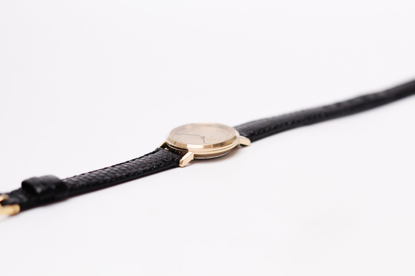 [Mint] 1990s Hamilton Quartz Golden 'Medical Dial' Ladies' Wrist-Watch W/Box & Papers