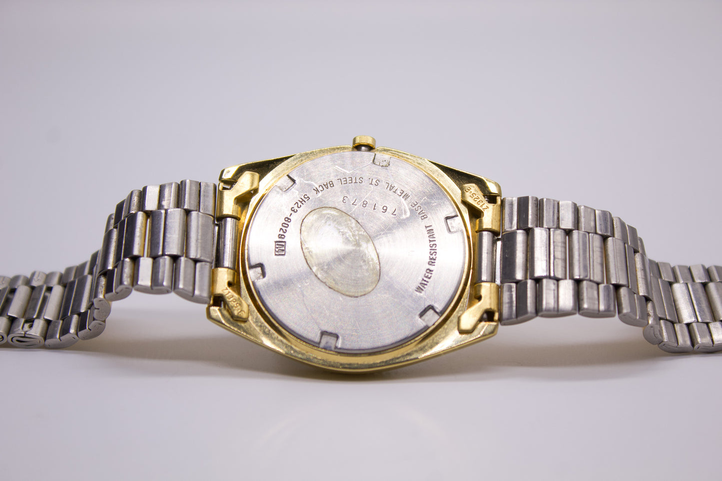 1987 Seiko SQ 'Baby President' Gold Toned Men's Wrist-Watch
