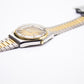 [Near Mint] 1980s Pulsar Quartz Tiger Sunburst Dial Faceted Crystal Men's Wrist-Watch W/Box