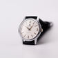 [Serviced] 1970s Buren Mechanical Cream White Dial Men's Wrist-Watch