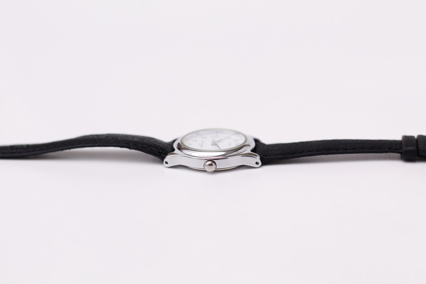 [Mint] 1990s Lorus Quartz Brilliant White Dial Ladies' Wrist-Watch