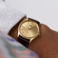 1979 Seiko Lord Quartz Golden Sunburst Dial Men's Wrist-Watch
