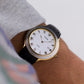 [New Old Stock] 2000 Pulsar Quartz Two Tone Men's Wrist-Watch Full-Set