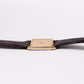 1984 Seiko Quartz Straight Grain Golden Dial Tank Men's Wrist-Watch