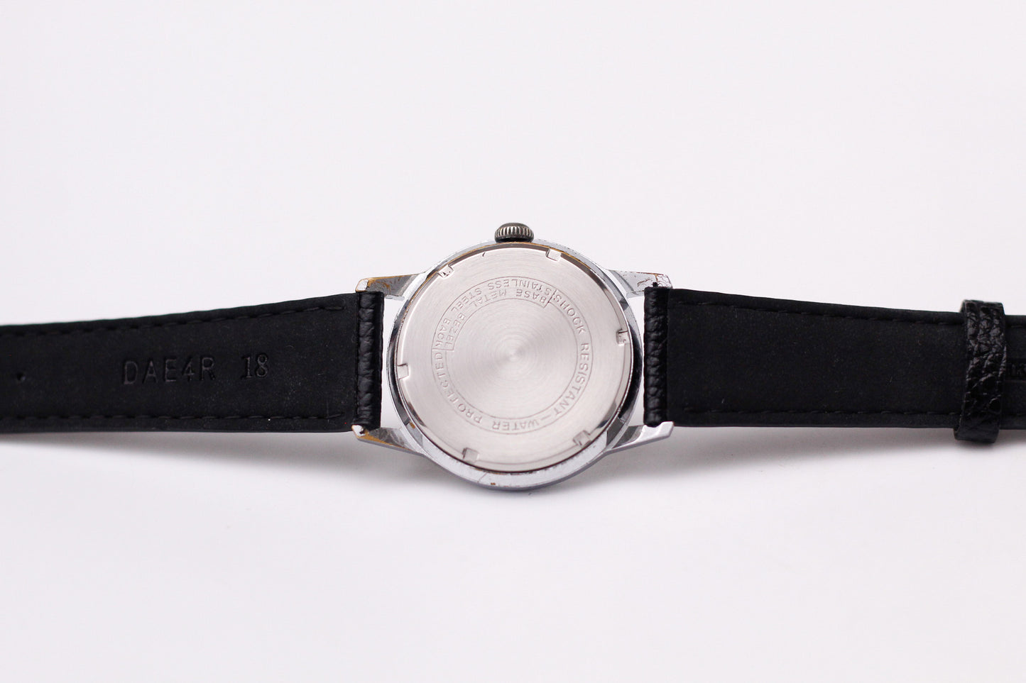 [Serviced] 1970s Buren Mechanical Cream White Dial Men's Wrist-Watch