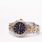 2008 Seiko Kinetic Marine Blue Dial Two Tone Case Men's Wrist-Watch