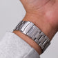 [Near Mint] 2005 Seiko Quartz Chronograph Inky Black Dial Men's Wrist-Watch