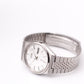1982 Seiko SQ Straight Grain Silver Dial Men's Wrist-Watch W/Box & Tag