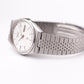 1982 Seiko SQ Straight Grain Silver Dial Men's Wrist-Watch W/Box & Tag