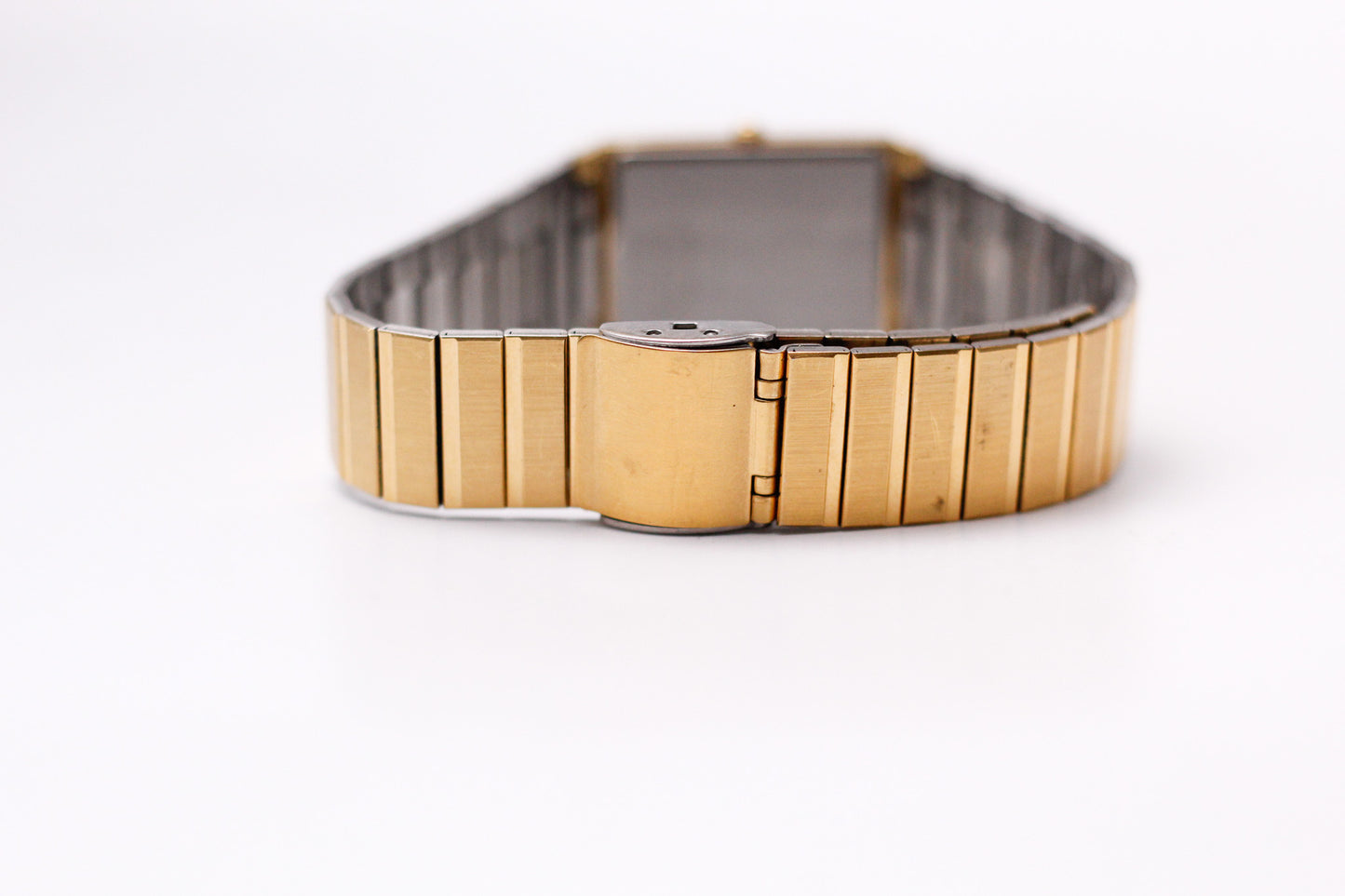 1987 Seiko Quartz Cream White Arabic Dial Men's Wrist-Watch