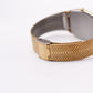 1983 Pulsar Quartz Straight Grain Golden Dial Men's Wrist-Watch