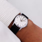 [Serviced] 1970s Buren Mechanical Cream White Dial Men's Wrist-Watch
