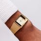 1995 Citizen Quartz Golden 'Tank' Men's Wrist-Watch