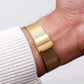 1995 Citizen Quartz Golden 'Tank' Men's Wrist-Watch