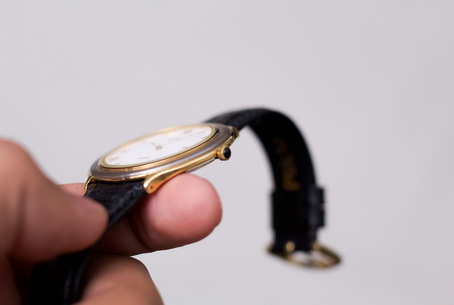 [New Old Stock] 2000 Pulsar Quartz Two Tone Men's Wrist-Watch Full-Set