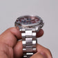 2009 Seiko Chronograph Red Dial Men's Quartz Wrist-Watch