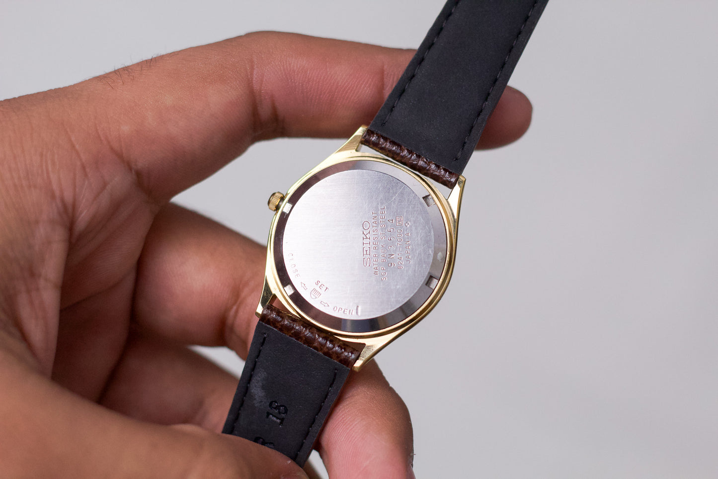 1979 Seiko Lord Quartz Golden Sunburst Dial Men's Wrist-Watch
