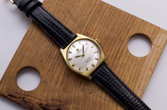 [Serviced] 1970s Tissot PR 516 Seastar Gold Toned Men's Wrist-Watch