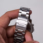 [Near Mint] 2005 Seiko Quartz Chronograph Inky Black Dial Men's Wrist-Watch