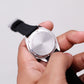 1979 Pulsar Quartz Marine Blue Textured Dial Men's Wrist-Watch