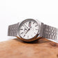 1980 Pulsar Quartz Textured Silver Dial Men's Wrist-Watch