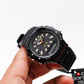 [Near Mint] 1995 Citizen Quartz Ana-Digi Matte Black Dial Men's Wrist-Watch