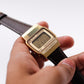 1979 Seiko 'Lemon Face' Digital Chronograph-Alarm Gold Toned Men's Wrist-Watch