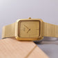 1986 Seiko Quartz Golden Tank Men's Wrist-Watch