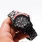 2007 Seiko Kinetic Matte Black Dial PVD Black Case Men's Wrist-Watch