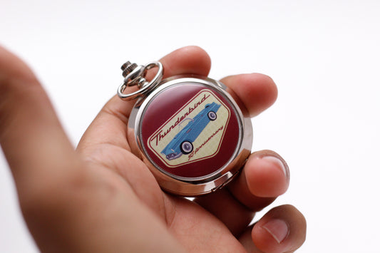 2005 Ford Thunderbird Commemorative Quartz Pocket Watch