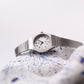 1994 Pulsar Quartz Straight Grain Silver Dial Ladies' Wrist-Watch