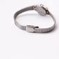 1994 Pulsar Quartz Straight Grain Silver Dial Ladies' Wrist-Watch